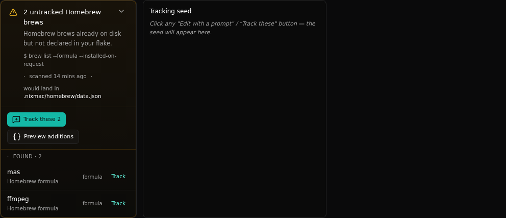 Widget/Filesystem/UntrackedCard › Homebrew Brews